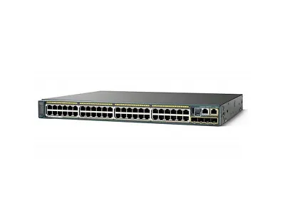 Cisco WS-C2960S-48FPS-L Catalyst 2960 48Port PoE Ethernet Switch 1 Year Warranty • $92
