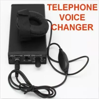 Telephone Voice Changer Professional Disguiser Phone Transformer Spy Bug Change • $99