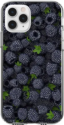 £11.75 • Buy Silicone Cover Case Fruit Abstract Art Raspberry Strawberry Blue Funny Symbolic