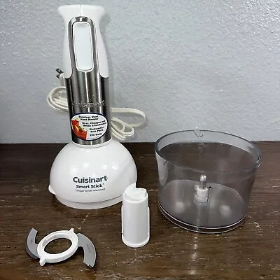 Cuisinart White Smart Stick Hand Blender HB-154WSA (EUC) • $29.90