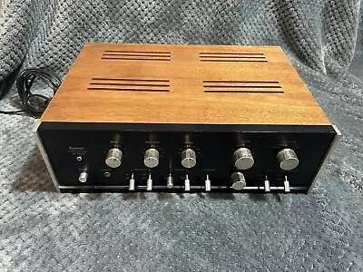 Powers On NOT TESTED W/ Speakers- Samsui AU-555A Solid State Stereo Amplifier • $405