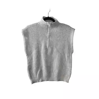 Elan Sleeveless Half Zip Sweater Vest Women's Size Medium • $19