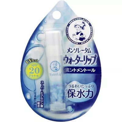 ROHTO MENTHOLATUM Water Lip Mint Menthol Balm SPF20 PA++ 4.5g • $11.50