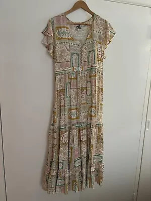 Jaase Floral Long Maxi Dress  Size XL Bohemian Hippie Boho New Without Tags  • $28