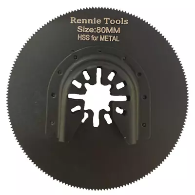 80mm Round Oscillating Multi Tool Blades Saw Blade Wood Cutter For Dewalt Fein • £6.99