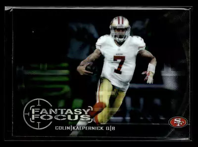 Colin Kaepernick 2014 Topps Chrome #FF-CK Fantasy Focus San Francisco 49ers • $1.49