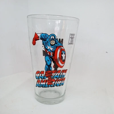 $12 • Buy 2011 Marvel Comics Captain America 16 Oz. Drinking Glass Cup