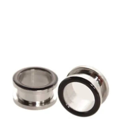 Mood Ring Screw-on Surgical Steel 316L Plugs/Gauges 2 Pieces (1 Pair) (B/7/4/88) • $4.99