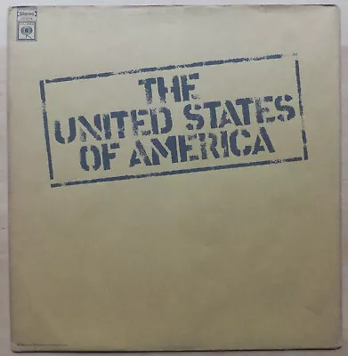 The United States Of America - S/T // Orig USA '68 LP Columbia Envelope Top Copy • £200