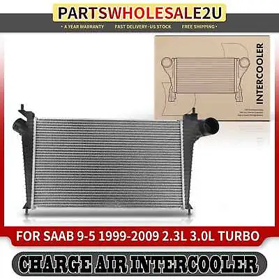 Aluminum Charge Air Intercooler For Saab 9-5 99-09 L4 2.3L V6 3.0L Turbocharged • $82.99