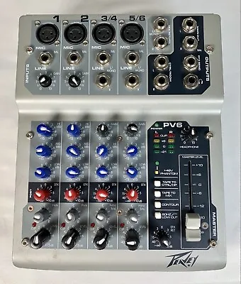 Peavey PV6 Compact Mixer  • $88.99