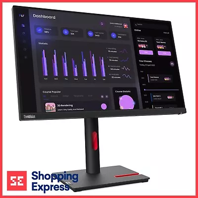 Lenovo 24  LED Monitor ThinkVision T24i-30 FHD 1080p IPS 23.8-inch 16:9 1000:1 • $245