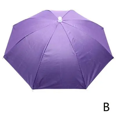 Umbrella Sun Hat Novelty Umbrella Hats Fishing Festival Golf Foldable Hats I2I2 • £4.58