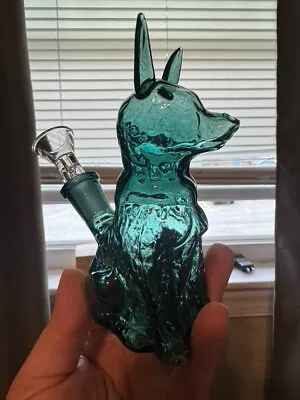 Glass Dog Mini Bong Dog Water Pipe Bong • $29.99