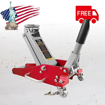 BIG RED Floor Jack 1.5 Ton Torin Hydraulic Steel Racing Dual Pump Red • $129.29