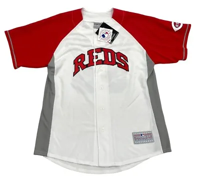 NEW Cincinnati Reds Devin Mesoraco Genuine Merchandise Baseball Jersey Mens L • $14.30
