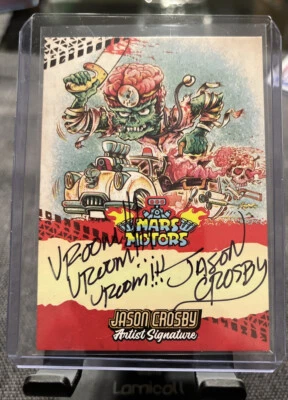 £43.15 • Buy Mars Attacks Uprising Mars Motors Jason Crosby Artist Autograph Card MMA-2 