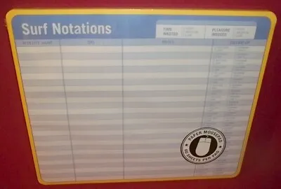 Internet Surf Notations Paper Mouse Pad List Note Tear Off Pad 60 Sheets NEW • $7.99