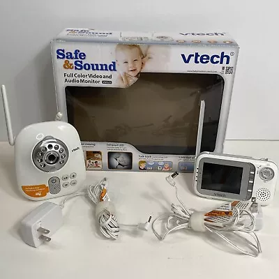 VTech VM321 Video Baby Monitor Automatic Infrared Night Vision Adjustable Works • $39.95