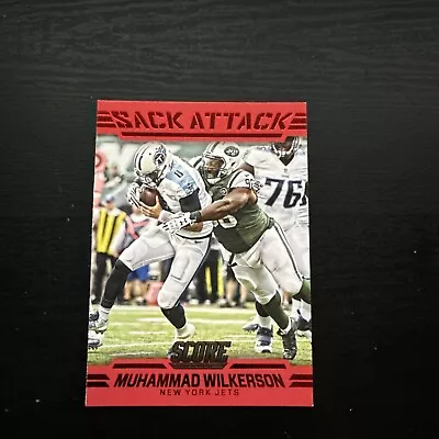 2016 Score - Sack Attack Red #6 Muhammad Wilkerson • $1.50