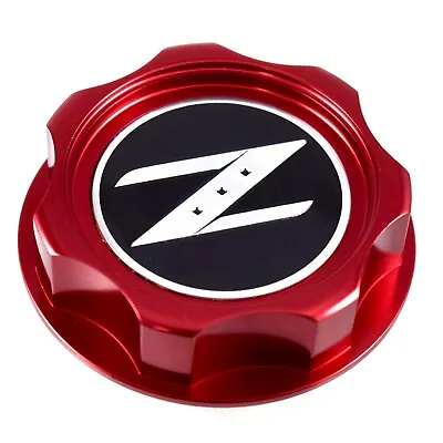 New Red Z Billet Oil Cap For Nissan Infiniti Nismo JDM GTR 350z 370z 240SX  • $31.95