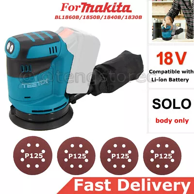 For Makita 5  125MM Orbital Sander Random Electric Workshop Palm Wood Dust Bag  • £37