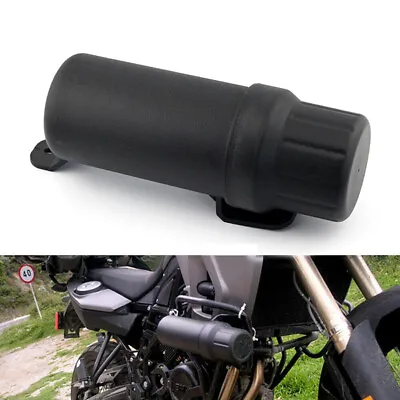 Motorcycle Waterproof Tool Tube Storage Box Fuel Bottle Case Universal For Honda • $30.07