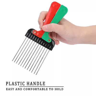 Portable Hair Salon Pick Comb Hairdressing Detangle Hair Pick Styling Tool LJ4 • $6.32