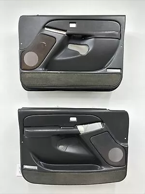 03-07 Chevy Silverado GMC Sierra Tahoe Yukon Pair Door Panels OEM Dk Pewter Read • $349.99