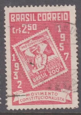 Brazil 1957 Sao Paulo Revolution SG 960 Used No 2 • $0.25