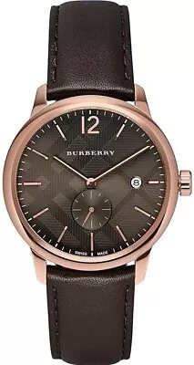 Brand New Burberry BU10012 The Classic Round 40 Mm Men's Watch • $179.99