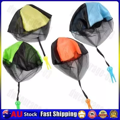 Hand Throwing Kids Mini Play Parachute Toy Man Model Outdoor Sports Toys • $7.80