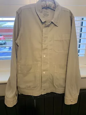 Mens Next Beige Shirt Jacket - Large • £12