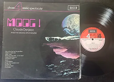 $8.90 • Buy MOOG LP~Claude Denjean & The Moog Synthesizer LP Decca Phase 4 PFS 4212
