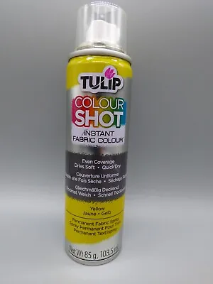 Fabric Colour Spray Paint Instant Washable Colour Shot Tulip Upcycle Renew • £3.49