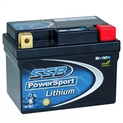 SSB High Performance Lithium Battery For Yamaha YW100 BeeWee 2006 To 2008 • $243.76