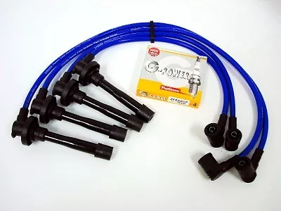 99-00 Civic Si B16 Spark Wires Ngk Platinum Plugs Blue • $42.95