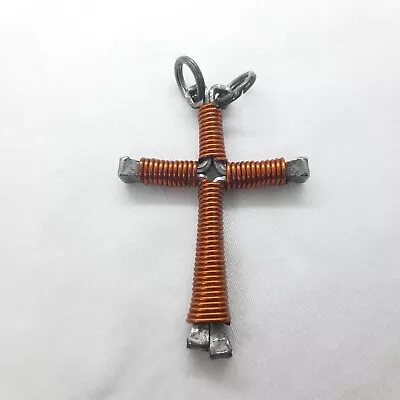 Vintage Cross Pendant Bound Nail  • $8.25
