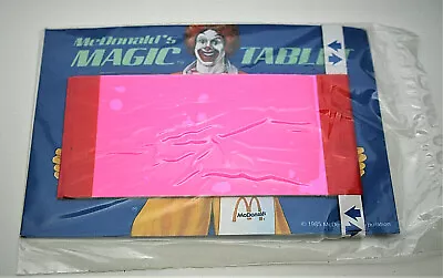 Rare Ronald McDonald's Magic Tablet 1985 NOS New Kids Meal • $14.99