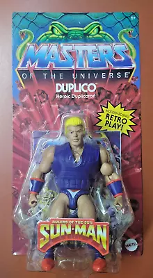 MOTU Origins Duplico Figure NEW Masters Of The Universe  Sun Man • $67