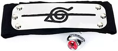 Cosplay Naruto Shippuden Anti Leaf Konoha Akatsuki Metal Headband *STOCK IN UK* • £7.99