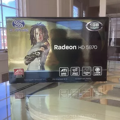 NEW Vintage ATI Radeon HD 5870 1 GB GDDR5 PCI Express X16 Desktop Video Card • $199