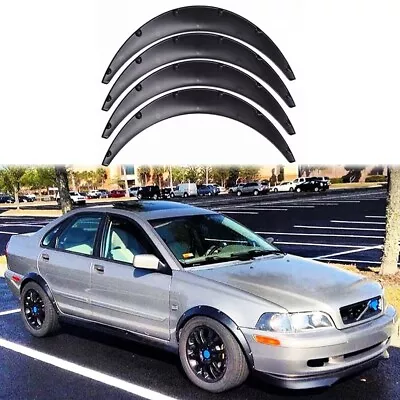 3.5  Fender Flares Extension Extra Wide Wheel Arches For Volvo S40 S60 S70 S80 • $69.11