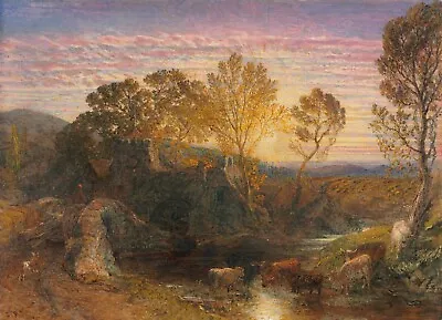 £48.66 • Buy Samuel Palmer :  The Golden Hour  (1865) — Giclee Fine Art Print