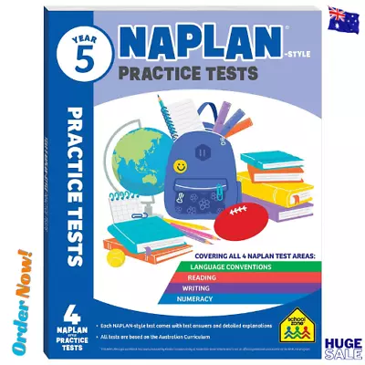 Year 5 Naplan*-Style Practice Tests • $6.82