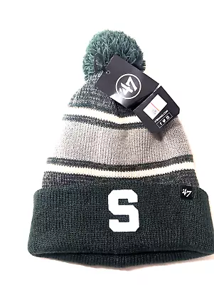 Michigan State Winter Beanie Hat '47 One Size Fits Most New With Tags • $12.99