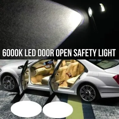 2x LED Car Door Step Courtesy Welcome Light Shadow Puddle Emblem K1 Fits Mazda • $20