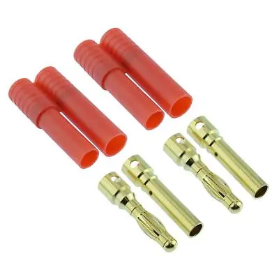 £2.49 • Buy PAIR HXT 4mm Gold Bullet RC Lipo Battery Connectors Car Plane Helicopter
