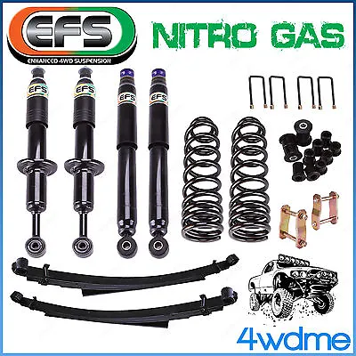 For Nissan Navara D40 STX550 EFS Shocks Coil Spring Leaf Spring 2  50mm Lift Kit • $1727