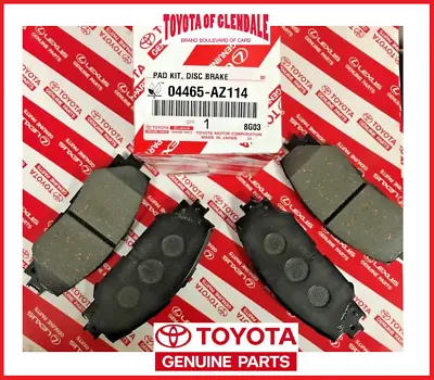 2012-2018 Toyota Prius V Front Ceramic Brake Pads Genuine Oem 04465-az314 • $62.90